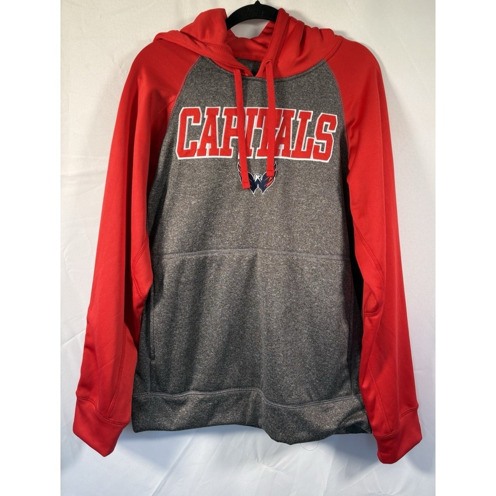 NHL hoodie size M washington capitals drawstring‎ pockets